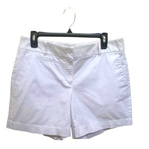 Ann Taylor Loft White Shorts Size 8